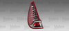 GRUPPO OTTICO P/SX EST RENAULT  SCENIC X-MODE 03/09> BORDO ROSSO