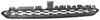 GRIGLIA P/TI ANT SUP BMW X6 F16 01/14> M-PKG